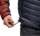 Треккинговый мужской легкий пуховик Black Diamond Access Down Jacket, S - Dark Crimson/Carbon - изображение 3