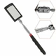 Зеркало телескопическое CoS-24 с LED-подсветкой и поворотной головкой 360° 64×42 мм Black (3_07996) - изображение 5