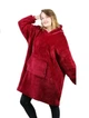 Плюшевое одеяло с капюшоном Huggle Hoodie универсальный размер - изображение 5