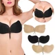 Самоклейний бюстгальтер-невидимка Fly Bra Бежевий S-XS - зображення 6