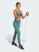 Спортивный топ для фитнеса женский Adidas Powerreact Training JW5262 S-CD Бирюзовый (4068809428629) - изображение 3