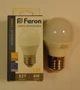 Світлодіодна лампа Feron LB745 E27 6W 2700К (теплий білий) (LB745/2700) - зображення 5
