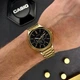 Чоловічий годинник Casio MTP-V300G-1A чорний 50 м - зображення 5
