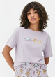 Жіноча піжама Primark Disney Winnie the Pooh XXS Бавовняна для дому та сну Ліловий (8857) - зображення 3