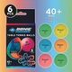 Мячи для настольного тенниса Donic Color Pops 40+ (6 шт) Mix color (649015) - изображение 3
