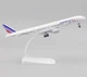 Модель літака Boeing 777 Air France Airlines 1:300 металева лита колекційна модель пасажирського авіалайнера 20 см - зображення 1