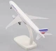 Модель літака Boeing 777 Air France Airlines 1:300 металева лита колекційна модель пасажирського авіалайнера 20 см - зображення 4