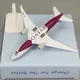 Модель літака Boeing 777 AIR QATAR Airways 1:300 металева лита колекційна модель пасажирського авіалайнера 20 см - зображення 9