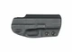 Кобура поясна Glock 17, 22, 31 з кліпсою (кайдекс, чорний) - зображення 1