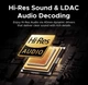 Бездротові навушники Ugreen Studio Pro (HP206) — Hi-Res Audio, LDAC, ANC 48 дБ, до 120 годин (White) - зображення 9