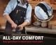 Фартук рабочий универсальный с нагрудником AP50 Canvas Aprons, цвет: Черный - изображение 3