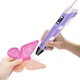 3D ручка Pen 6 с планшетом LCD дисплей PLA ABS пластик 100 м детская для рисования фиолетовый - изображение 2