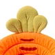М'який комір-подушка для кішок Lesko 2205SXSL0399 L Carrot післяопераційний захисний від вилизування - зображення 3