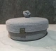 Кошик органайзер для речей з кришкою - Nebbia Pane, 22×8 см, світло-сірий - зображення 2