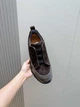 Мужские демисезонные кроссовки Zegna темно-коричневого цвета 45 р (29.2 см) - изображение 2