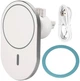 Держатель WIWU CH-306 MagSafe магнитный для автомобиля серебро беспроводная зарядка - изображение 9