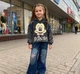 Костюм для дівчинки 071006 з джинсовими вставками весна-осінь "Mickey" 120 см - изображение 9
