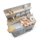 Ігровий набір New Classic Toys Міні-кухня бежева 62,5x30x83 см - изображение 6
