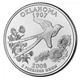 Монета 25 центів (квотер) США 2008 P BU "Штати і території - Оклахома". Oklahoma State (quarter) - изображение 2