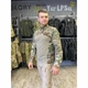 Футболка тактична з довгим рукавом CP Multicam 220706-0001 L, камуфляж - изображение 2