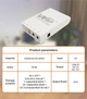 ИБП для роутера Mini UPS WGP 103 10400mAh, 38W, оптики, терминала, видеокамеры, 5V/9V/12V Чорний - изображение 3