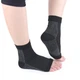 Компрессионные носки для лодыжки с поддержкой свода стопы S/M Black/White - изображение 3