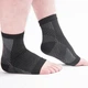 Компрессионные носки для лодыжки с поддержкой свода стопы S/M Black/White - изображение 4