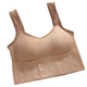 Женский спортивный бюстгальтер Push Up для йоги и фитнеса one size 60-90 khaki - изображение 1