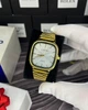 Чоловічий годинник Casio A-168 золотистий-білий - зображення 3