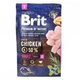 Корм сухий Brit Premium Dog Adult S для дорослих собак дрібних порід вагою 1-10 кг з куркою 3 кг 8595602526291 - изображение 3