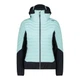 Куртка CMP Women's Hybrid Jacket with Hood Aqua XXS (1097-34Z2486-E309 34) - зображення 1