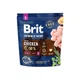 Корм сухий Brit Premium Dog Adult S для дорослих собак дрібних порід вагою 1-10 кг з куркою 1 кг 8595602526284 - изображение 1