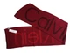 Шарф Calvin Klein двосторонній, червоний, з написом бренду, one size - изображение 3