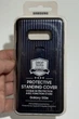 Чехол противоударный с подставкой Protective Standing Cover для Samsung Galaxy S10e Blue Navy SM-G970 - изображение 2