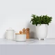 Горшок-кашпо для цветов DH-FLOWERS-28 M WHITE - изображение 5