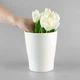 Горшок для цветов DH-FLOWERS-29 WHITE - изображение 5