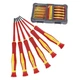 Набор отверток Meiyi Tools диэлектрических прецизионных изолированных до 1000 V 6 шт Красный (28394) - изображение 6