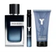 Подарочный парфюмированный набор для мужчин Yves Saint Laurent Y набор (edp/100ml + edp/10ml + b/lot/50ml) - изображение 2