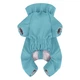 Дощовик для собак WAUDOG Clothes, водонепроникний, M45, В 55-60 см, С 37-40 см, блакитний - зображення 4