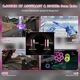 Ігрова Клавіатура ATTACK SHARK R82 HE Berry Red Магнітні світчі. Дротова 8000Hz/s. RGB Підсвічування, 84 keys, Switch 0.01mm. Rapid Trigger - зображення 8