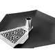 Кальян Embery Mono-H 4.0 Silver-Black 53см Эмбери Моно под уплотнитель Ø 13 мм нержавеющая сталь серебристо-черный - изображение 4