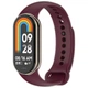 Ремешок Vanfone для Xiaomi Mi Smart Band 8/9/10, бордовый (VANAX67011) - изображение 1