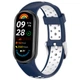 Перфорированный ремешок Vanfone для Xiaomi Mi Smart Band 8/9/10, темно-синий (VANAX56004) - изображение 1