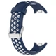 Перфорированный ремешок Vanfone для Xiaomi Mi Smart Band 8/9/10, темно-синий (VANAX56004) - изображение 2