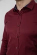 Рубашка AGER 4XL Бордовый 186R6917 - изображение 5