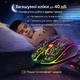 Бездротова ігрова миша Bluetooth 5.2 / 2.4G RGB, двохрежимна чорна - зображення 4
