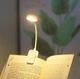 Світильник кліпсовий LED лампа ліхтарик для читання книг білий - изображение 1