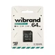 Карта пам'яті microSDXC Wibrand 64 ГБ Class 10 UHS-I U3 V10 до 80 МБ/с з SD-адаптером - изображение 2