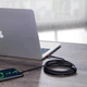 Кабель Baseus Cafule PD2.0 100W flash charging Type-C For Type-C cable (20V 5A)2m Red+Black (CATKLF-AL91) - изображение 7