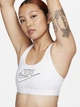 Спортивный топ для фитнеса женский Nike Futura Bra FB4080-100 M Белый (0196608858010) - изображение 4